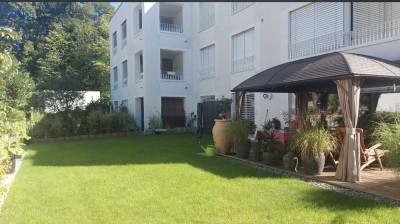 Charmante 3-Zimmer-Wohnung mit großzügigem Garten in Aeschach