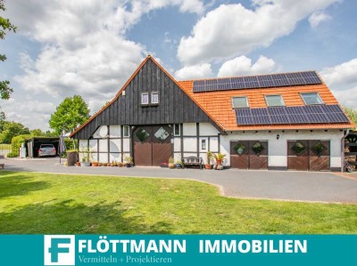Modernisierter Resthof mit ca. 300 m² Wohn-/Nutzfläche in Alleinlage