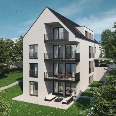 Zweitbezug - 4 Zimmer-Obergeschoss-Wohnung mit Süd-Balkon & Einbauküche