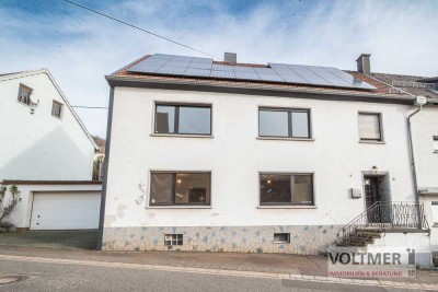 WOHNKOMFORT - gepflegtes Einfamilienhaus mit Garage, Garten und PV-Anlage in Namborn-Furschweiler!