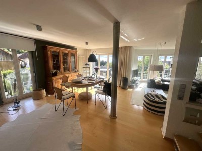 Exklusives DHH in Heiligenberg – Ortsteil Steigen mit Blick auf Schloss, Bodensee u. Alpen
