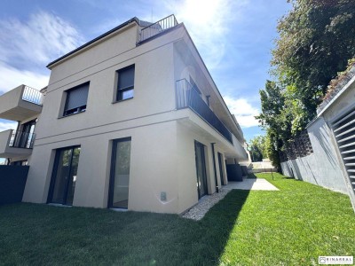 HÜGELGASSE // Neubau - Erstbezug | 3 Zimmer Gartenwohnung | zzgl. Tiefgaragenstellplatz | ab September 2025