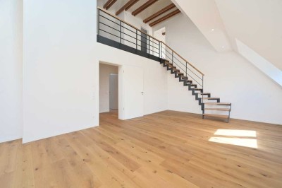 Einzigartige und generalsanierte Dachterrassenwohnung mit toller Galerie !