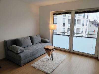 Gut geschnittenes, möbliertes Studio-Apartment zentral in Niederrad