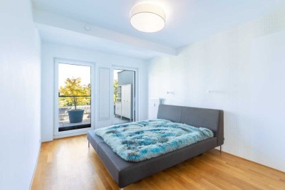 „Exklusive Dachgeschosswohnung mit Sondernutzungsrecht & Erbbaurecht – Frankfurt-Bockenheim“