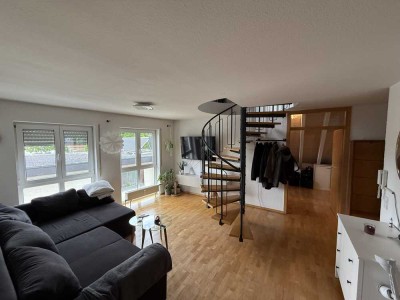 Charmante 3-Zimmer-Maisonettewohnung mit Balkon in 73770 Denkendorf
