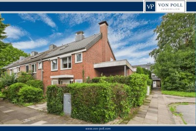 Split-Level-Reihenendhaus mit Sonnengarten, Garage und viel Raum für individuelle Wohnideen