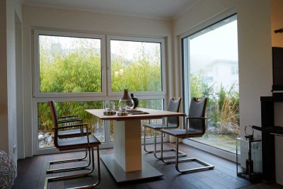 Sie stehen lieber auf der Karriereleiter, als im Haus zu werkeln?  Stylisches Wohnen im Bungalow