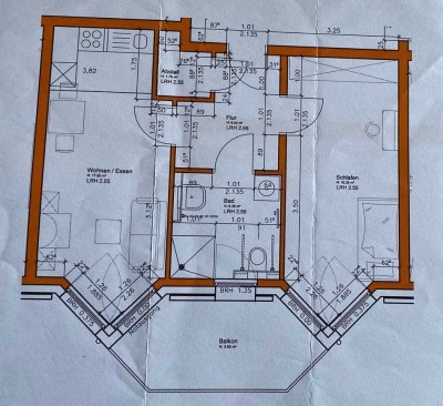 Barrierefreie 2-Raum-Wohnung mit Balkon in Schweich