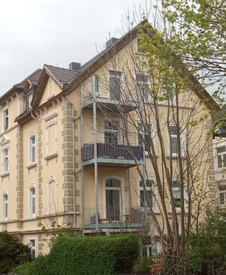 3-Zimmer-Wohnung mit Süd-Balkon, Dachgeschoss, im Gründerzeitviertel Gotha-West