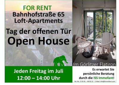 Wohnen im exklusiven Loft auf 2 Etagen im "Görlitzer Flatiron"