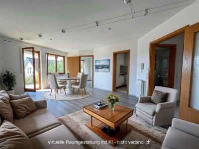 Charmante 2-Zimmer-Wohnung mit Terrasse und Garten in ruhiger Lage