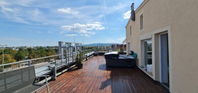 Penthouse-Wohnung mit Weitblick über Wiener Neustadt