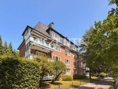 Charmante DG-Whg. in grüner Lage von Ottensen, nahe der Elbe