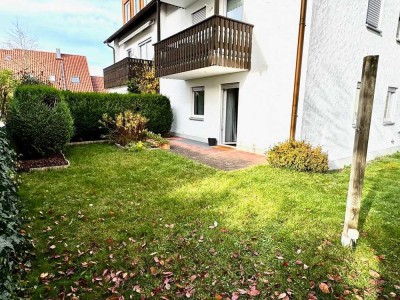 Attraktive Erdgeschosswohnung mit schönem Garten