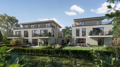 Zuhause für Generationen: Barrierefreies Neubauprojekt als modernes Zweifamilienhaus in Laurensberg