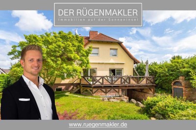 Einfamilienhaus/Ferienhaus mit Garage, Keller, Kamin und Sauna in 18528 Buschvitz auf Rügen