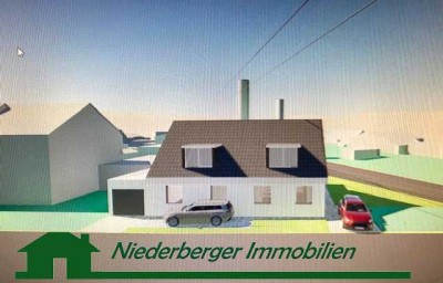 Charmantes Eckgrundstück mit großem Garten, freistehenden Einfamilienhaus in moderner Architektur..