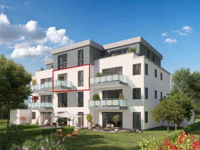 Helle 2-Zimmer Wohnung mit Südbalkon im 2. OG in Langenfeld-Immigrath