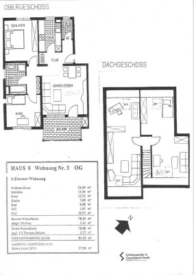 Helle 5-Zimmer-Maisonette-Wohnung mit Balkon und Einbauküche in Langenau