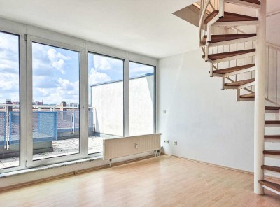 Helle 3-Zimmer-Wohnung mit Galerie und großer Terrasse