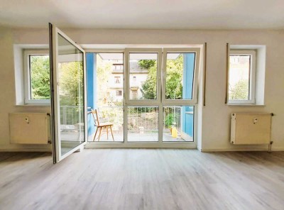 Geschmackvolle, helle 1-Raum-Wohnung mit Balkon in Pforzheim