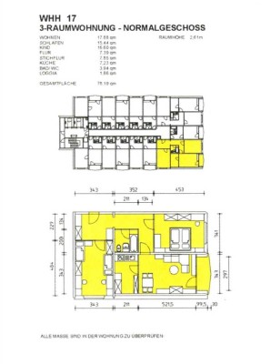 Nette Nachbarn gesucht für die 3-Zimmer-Wohnung