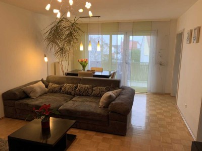 Vollmöblierte 2-Zimmer-Wohnung mit Balkon in Walldorf, nähe SAP