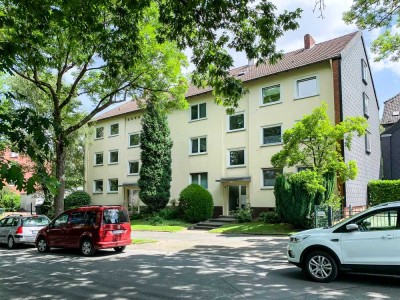 helle 3-Raum-Wohnung mit Balkon - renoviert