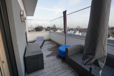 Aufzug direkt in die Wohnung! Passivhaus zentral in Gersthofen