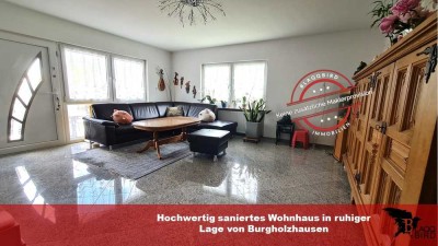 Provisionsfrei: Hochwertig saniertes Wohnhaus in ruhiger Lage von Burgholzhausen