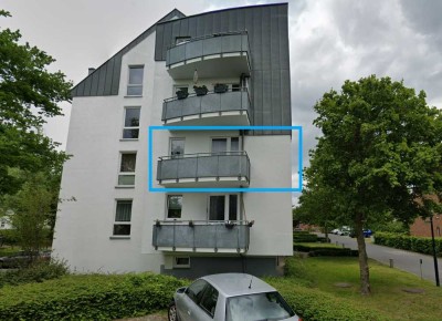 Nachmieter gesucht für helle 2-Zimmer-Wohnung mit Balkon und Badewanne in Rostock-Biestow