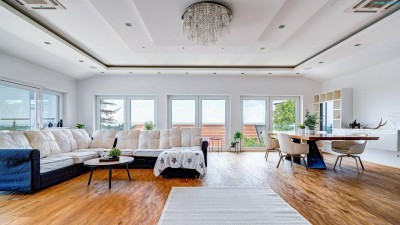 Exklusives Penthouse mit Seeblick und 145 m² Terrasse