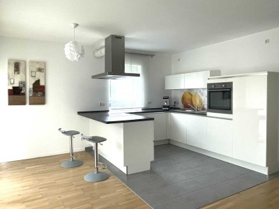 2-Zimmer stufenlose Terrassenwohnung in Bad Nauheim,  freistehend