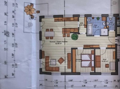 Helle und gepflegte Wohnung mit Balkon und Einbauküche in Alzenau OT Michelbach