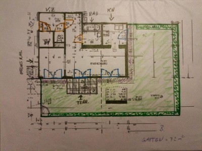 1 Zimmer Gartenwohnung