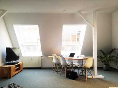 Frisch renovierte, helle Dachgeschosswohnung im Herzen der Bielefelder Altstadt