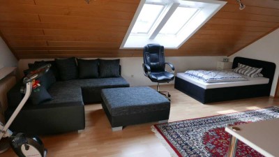 Möblierte gemütliche 1-Zimmer-Dachgeschosswohnung in Radolfzell am Bodensee