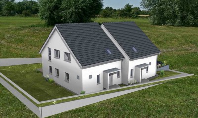 Modernes Niedrigenergiehaus in Marburg-Ginseldorf