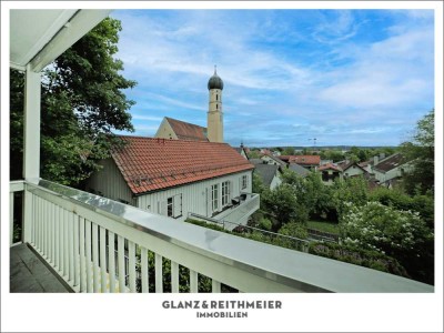 Gartenwohnung in der Altstadt - Alpenblick auf zwei Etagen!