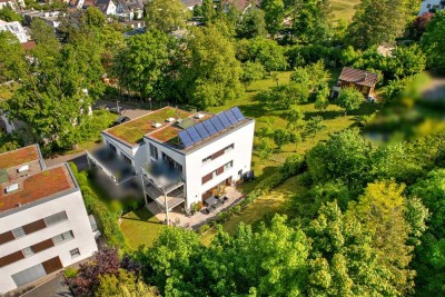 Haus-im-Haus-Konzept für höchste Ansprüche mit eigenem Garten