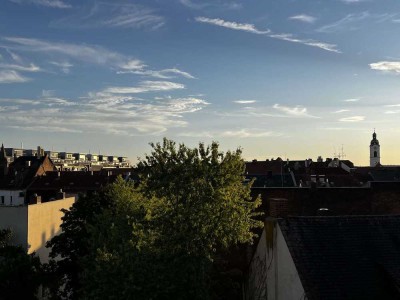 Über den Dächern von Fürth: Helle, sanierte 2-Zimmer-Dachgeschosswohnung in Fürth-Südstadt