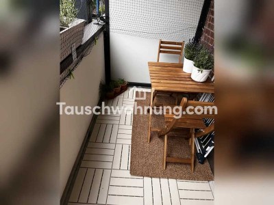 Tauschwohnung: 2,5 Zimmer - 2 Balkone - Hamm
