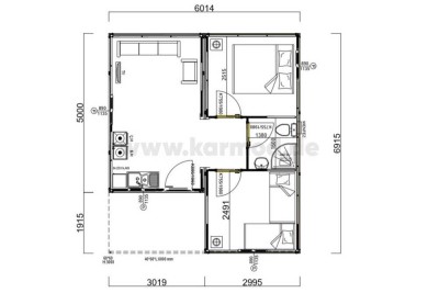 Geschmackvolle, sanierte 1-Zimmer-Wohnung mit EBK in Frankenthal (Pfalz)