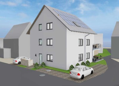 Exklusives Wohnen im Spessart – Stilvolle 1,5-Zimmer-Neubauwohnung mit Liebe zum Detail