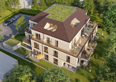 Repräsentative 4‑Zimmer‑Wohnung mit großer Dachterrasse