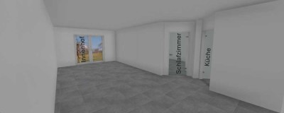 Komplett renovierte 2-Zimmer-Wohnung (80 m²) im Erdgeschoss in Trebur – ruhig gelegen, mit Glasfaser