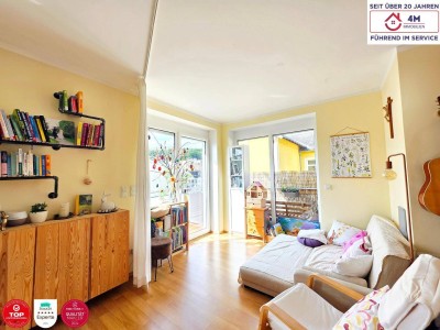 Dein Platz in der Sonne – 3 Zimmer Wohnung mit Terrasse &amp; Tiefgarage