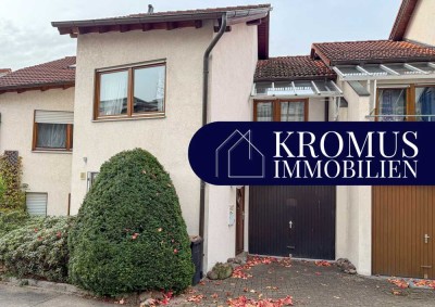 Sehr gepflegtes Splitlevel-Reihenhaus mit Garten, drei Balkonen und Garage in Bad Urach