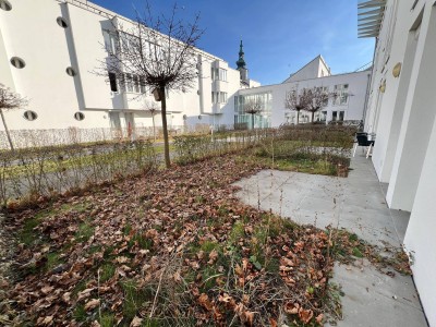 Hochwertig ausgestattete Garconniere mit Garten und Terrasse nähe Ars Electronica Center